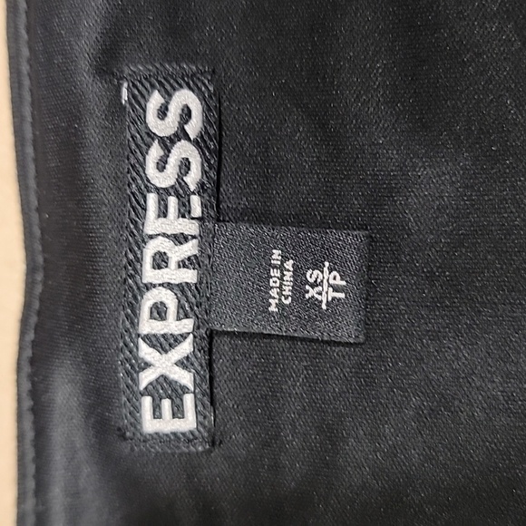 Express Size XS Gold, Silver, Black Sequin Pull-On Mini Skirt, Gently Used Cond. - Picture 8 of 9